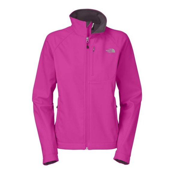 North Face Raspberry Apex Bionic Full Zip Jacket